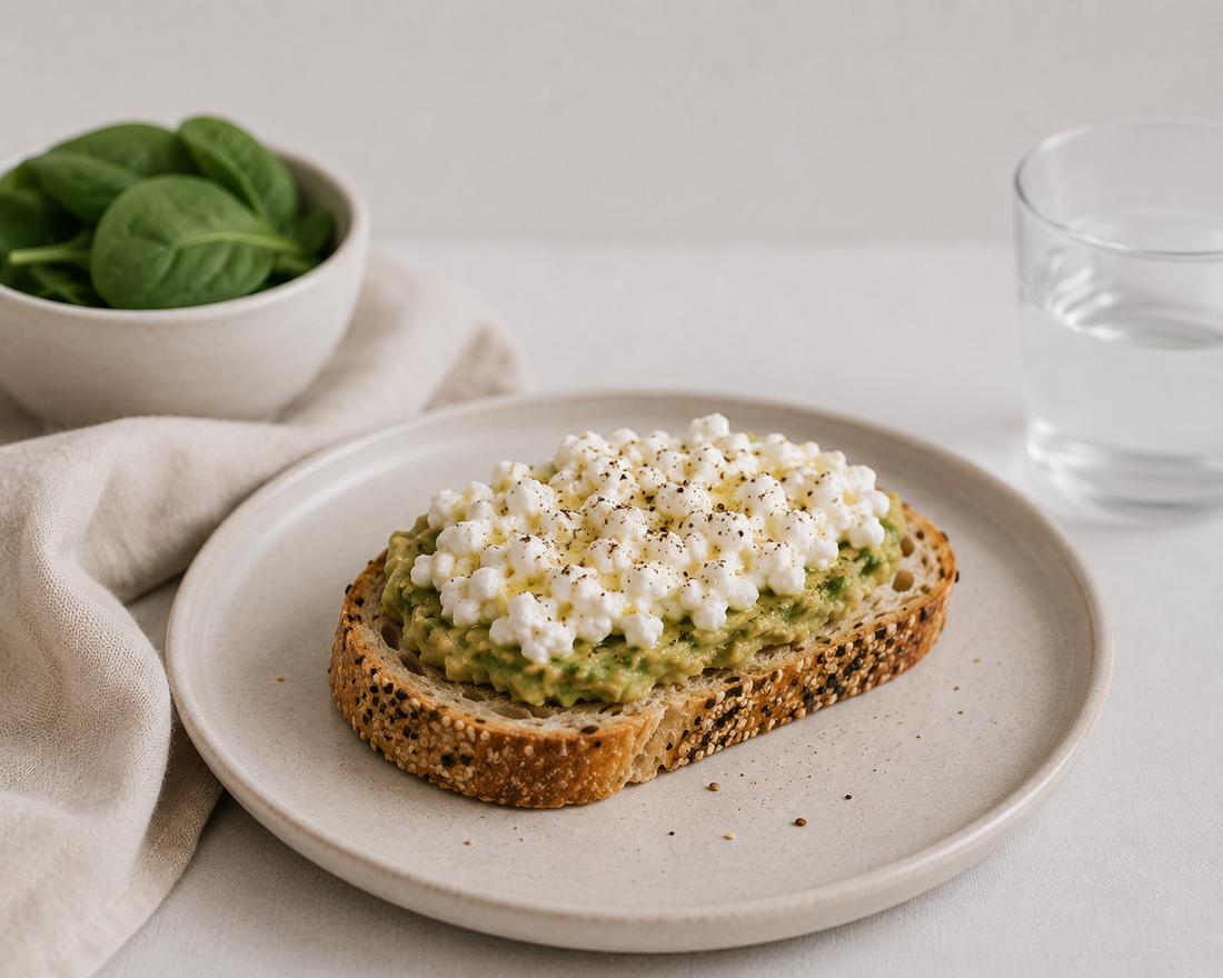 Avocado & Cottage Cheese Toast